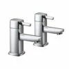 Vellamo Quadro Bath Pillar Taps -TAP WAREHOUSE Shop vellamo quadro bath pillar taps