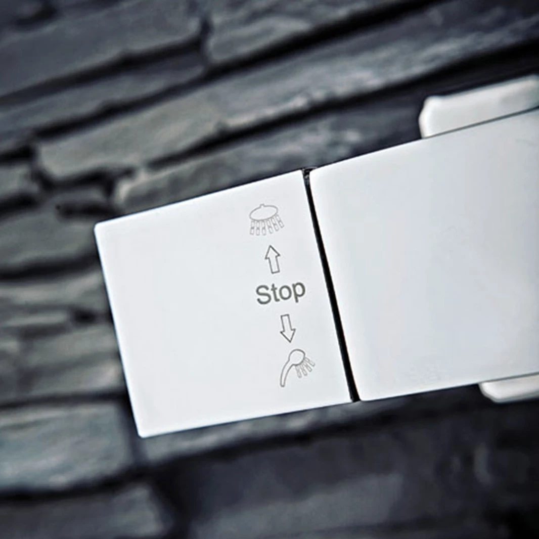 Vellamo Reveal WRAS-Approved Modern Thermostatic Shower Set With Thin Fixed Head 7 Vellamo Reveal WRAS-Approved Modern Thermostatic Shower Set With Thin Fixed Head - Image 5