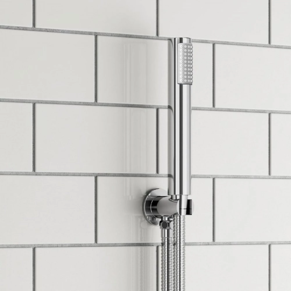 Adele Concealed Shower Valve, Fixed Head & Shower Handset - 300mm Arm 6 Adele Concealed Shower Valve, Fixed Head & Shower Handset - 300mm Arm - Image 4