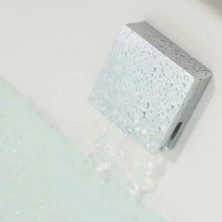 Vellamo Square Bath Overflow Filler With Clicker Waste