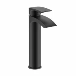Vellamo Swift Matt Black Tall Basin Mixer Tap -TAP WAREHOUSE Shop vellamo swift matt black tall basin mixer tap