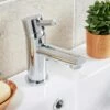 Vellamo Twist Chrome Basin Mixer Tap & Waste 2 Vellamo Twist Chrome Basin Mixer Tap & Waste -TAP WAREHOUSE Shop vellamo twist basin mixer tap