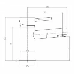 Vellamo Twist Chrome Basin Mixer Tap & Waste 13 Vellamo Twist Chrome Basin Mixer Tap & Waste -TAP WAREHOUSE Shop vellamo twist basin mixer tap single lever tech