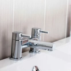 Vellamo Twist Bath Mixer Tap