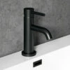 Harbour Clarity Matt Black Basin Mixer Tap & Waste 2 Harbour Clarity Matt Black Basin Mixer Tap & Waste -TAP WAREHOUSE Shop vellamo twist matt black basin mixer lifestyle 2 v2