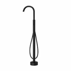 Harbour Clarity Matt Black Floorstanding Bath Shower Mixer & Shower Kit -TAP WAREHOUSE Shop vellamo twist matt black floorstanding bath shower mixer tap 3