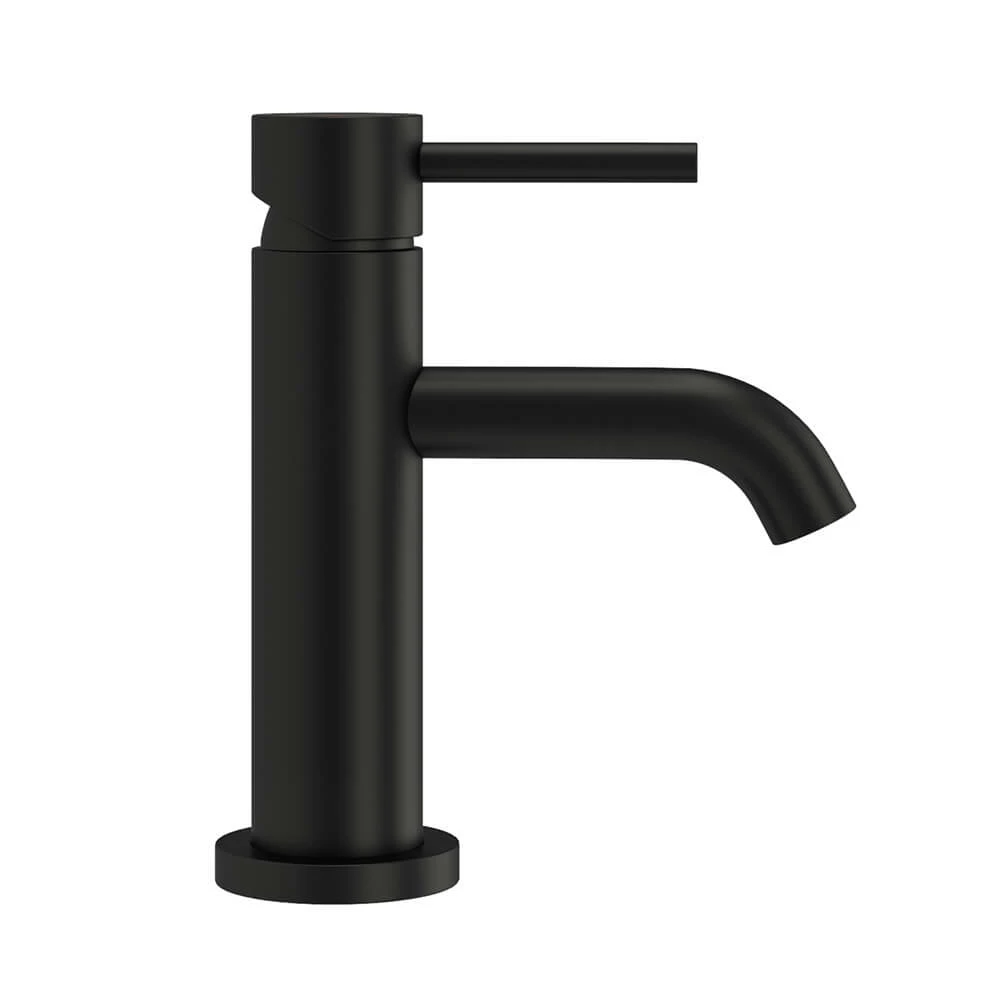 Harbour Clarity Matt Black Basin Mixer Tap & Waste 4 Harbour Clarity Matt Black Basin Mixer Tap & Waste - Image 2