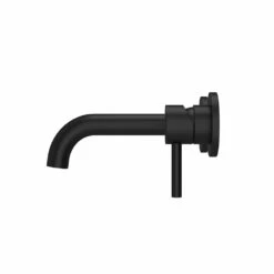 Harbour Clarity Matt Black Wall Mounted Basin Tap With Easy Plumb Installation Kit -TAP WAREHOUSE Shop vellamo twist matt black wall mounted basin tap 2
