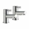 Vellamo Twist Bath Pillar Taps 1 Vellamo Twist Bath Pillar Taps -TAP WAREHOUSE Shop vellamo twist pillar taps