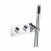 Vellamo Twist 2 Outlet Concealed Thermostatic Bath Shower Valve & Handset