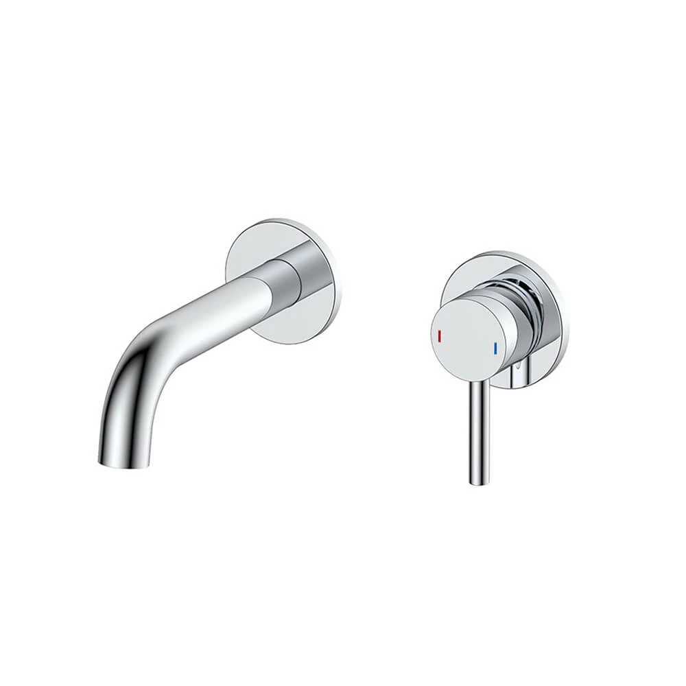 Vellamo Twist Wall Mounted Basin Mixer Tap & Easy Plumb Installation Kit 3 Vellamo Twist Wall Mounted Basin Mixer Tap & Easy Plumb Installation Kit