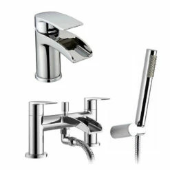 Vellamo Venta Basin Mixer & Bath Shower Mixer Pack