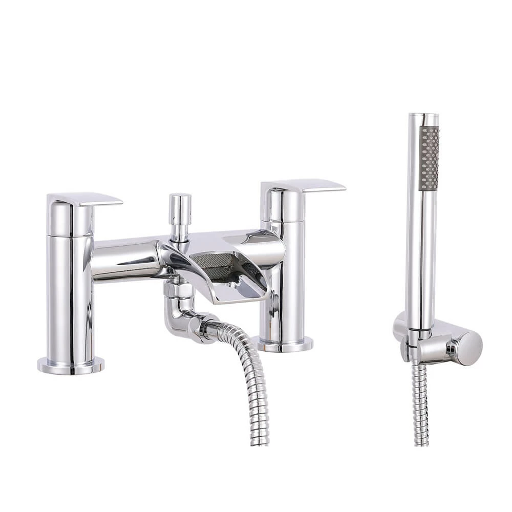 Vellamo Venta Waterfall Bath Shower Mixer With Shower Kit 4 Vellamo Venta Waterfall Bath Shower Mixer With Shower Kit - Image 2