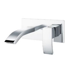 Vellamo City Wall Mounted Chrome Basin Mixer Tap -TAP WAREHOUSE Shop vellmo city wall bath and basin cutout