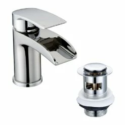 Vellamo Venta Basin Mixer & Bath Filler Pack 10 Vellamo Venta Basin Mixer & Bath Filler Pack -TAP WAREHOUSE Shop velvent01 wa93b cutouts