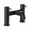 VOS Deck Mounted Bath Filler Tap - Matt Black 1 VOS Deck Mounted Bath Filler Tap - Matt Black -TAP WAREHOUSE Shop vos bath filler matt black cutout