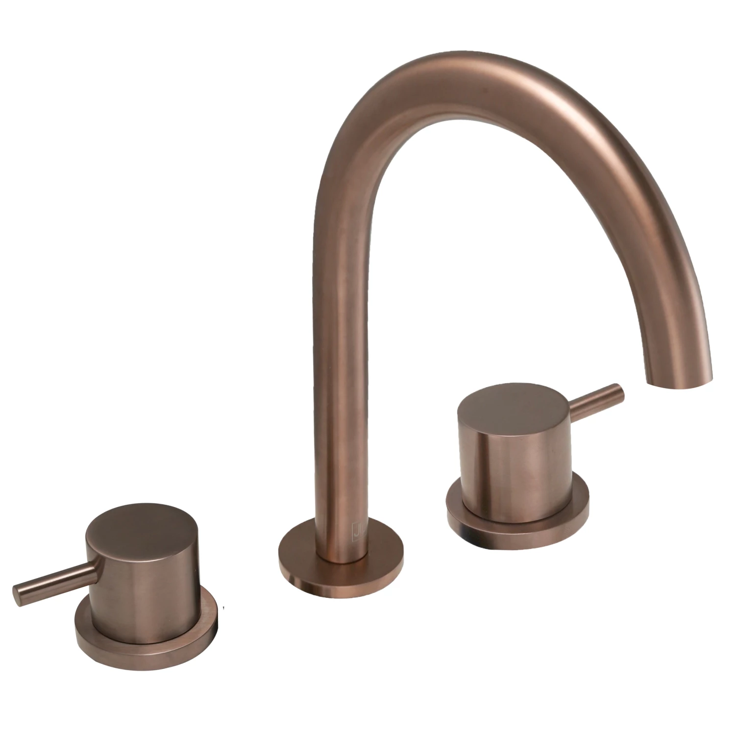 VOS 3 Hole Deck Mounted Basin Mixer - Brushed Bronze 3 VOS 3 Hole Deck Mounted Basin Mixer - Brushed Bronze