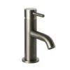 VOS Mini Single Lever Basin Mixer - Brushed Black 1 VOS Mini Single Lever Basin Mixer - Brushed Black -TAP WAREHOUSE Shop vos mini single lever basin mixer brushed black
