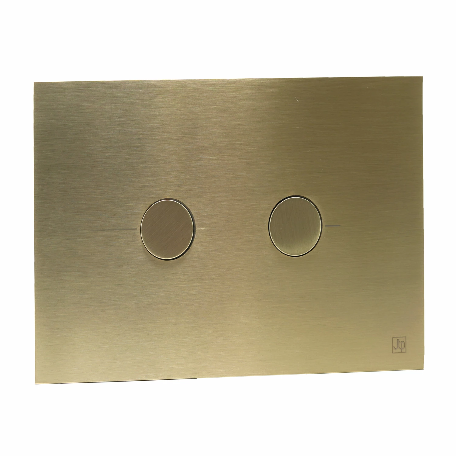 VOS Stainless Steel Pneumatic Flush Plate - Brushed Brass 8 VOS Stainless Steel Pneumatic Flush Plate - Brushed Brass - Image 6