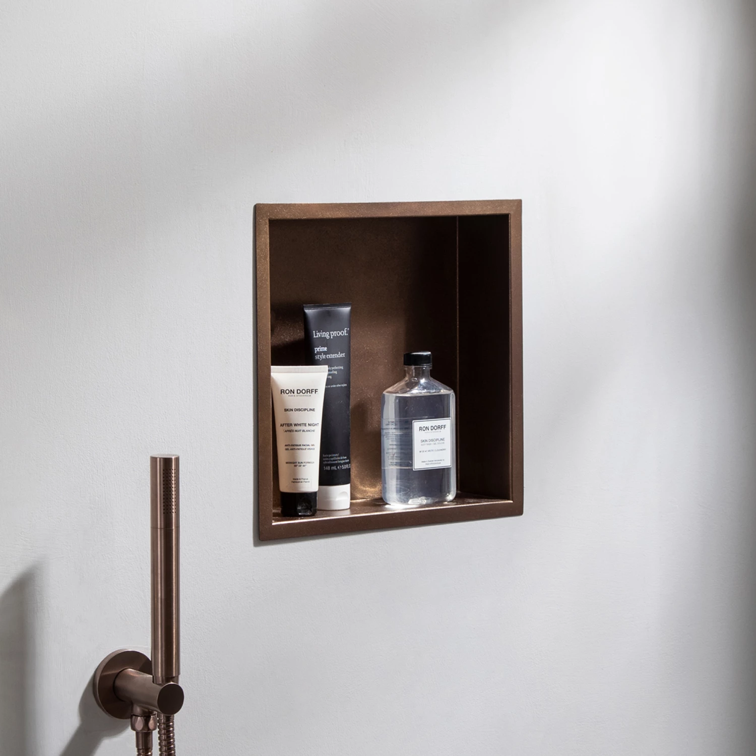 VOS Shower Niche 300 X 300mm - Matt Black 3 VOS Shower Niche 300 X 300mm - Matt Black