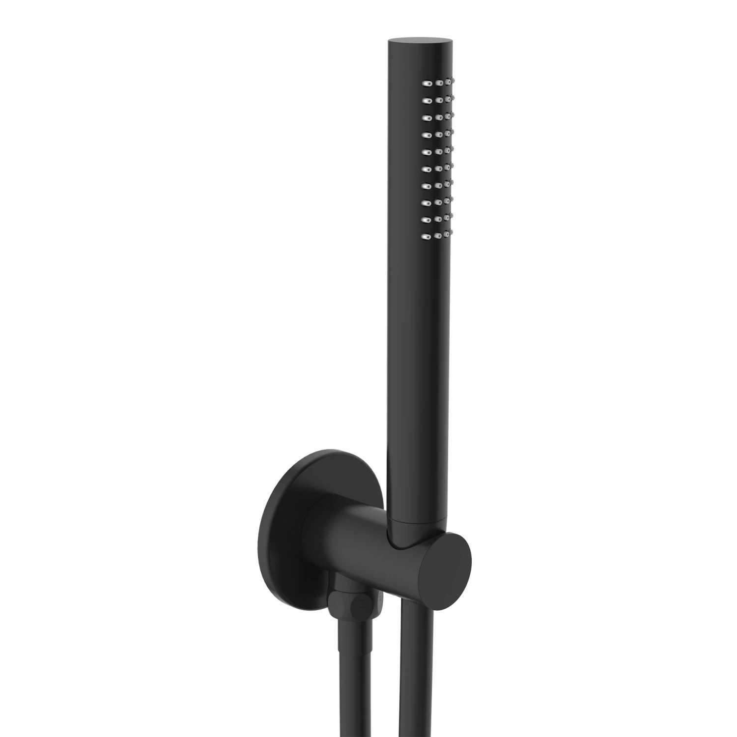 VOS Concealed Dual Outlet 2 Handle Shower Valve, Fixed Head & Shower Handset Kit - Matt Black 5 VOS Concealed Dual Outlet 2 Handle Shower Valve, Fixed Head & Shower Handset Kit - Matt Black - Image 3