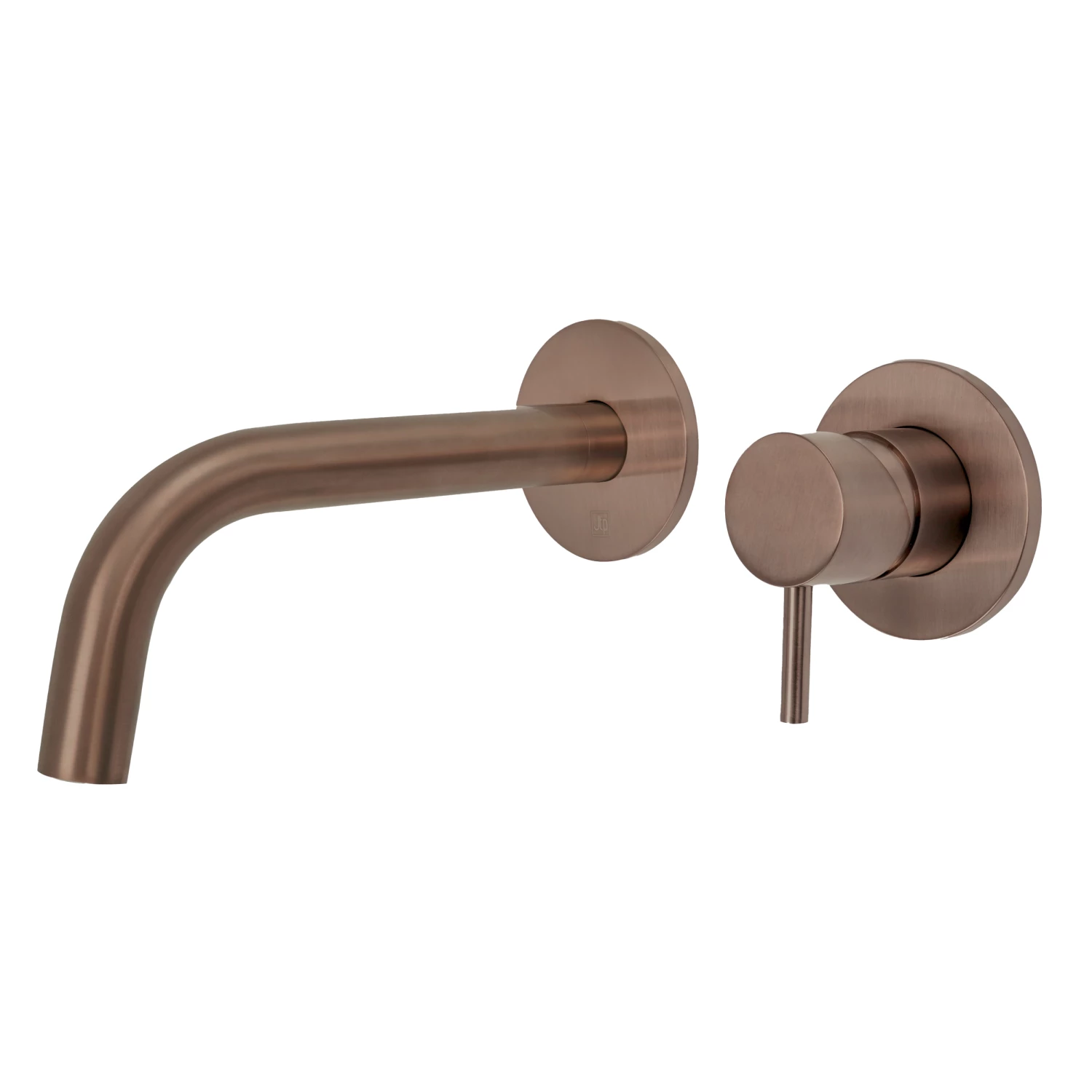 VOS Single Lever 210mm - 250mm Wall Mounted Basin Mixer - Brushed Bronze 3 VOS Single Lever 210mm - 250mm Wall Mounted Basin Mixer - Brushed Bronze
