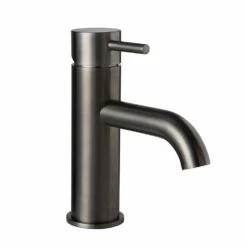 VOS Single Lever Basin Mixer - Brushed Black