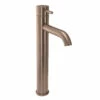VOS Tall Single Lever Basin Mixer - Brushed Bronze 1 VOS Tall Single Lever Basin Mixer - Brushed Bronze -TAP WAREHOUSE Shop vos single lever tall basin mixer brushed bronze