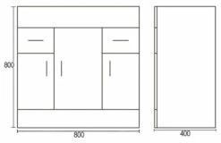 Jack Minimalist 800mm White Gloss Floor Standing Vanity Unit & Basin 13 Jack Minimalist 800mm White Gloss Floor Standing Vanity Unit & Basin -TAP WAREHOUSE Shop vtnb800 tech
