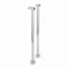 Sagittarius Pair Of 0.75" Floor Mounted Standpipes With Handset Holder -TAP WAREHOUSE Shop wa482c