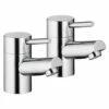 Vellamo Curvo Basin Pillar Taps 1 Vellamo Curvo Basin Pillar Taps -TAP WAREHOUSE Shop xc12